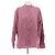 Laurence Bras Rosa Gestreiftes Baumwollhemd Pink