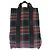 Autre Marque Borsa tote tartan nera e rossa RUE DE VERNEUIL Nero - vista 2