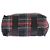 Autre Marque Borsa tote tartan nera e rossa RUE DE VERNEUIL Nero - vista 6