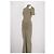Autre Marque Vestido maxi caqui RONNY KOBO - vista 4