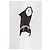 Autre Marque Crop top nero BOA - vista 5