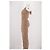 Autre Marque Vestido maxi beige RONNY KOBO - vista 5