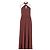 Autre Marque Vestido largo Boden marrón de viscosa Castaño