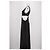 Vestido maxi negro Chiara Ferragni de viscosa - vista 5