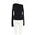 Autre Marque Jersey de seda negro LILYSILK
