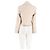 Blazer court beige Elie Tahari - vue 6