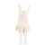 Autre Marque Vestido mini beige RUMORED de viscosa - vista 6