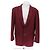 Yves Saint Laurent Roter Wollblazer Größe 52