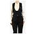 Autre Marque Chaleco de esmoquin negro - size UK 8 - vista 3