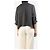 Autre Marque Blusa de seda com laço cinza - size M - vista 2