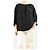 The row Blusa de seda negra - size M Negro - vista 3