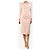 Jenny Packham Rosa Langarmkleid - size UK 8 Pink - Ansicht 3