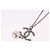 CHANEL COCO Mark Halskette Metall Silber CC - Ansicht 9