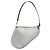 Christian Dior Trotter Canvas Saddle Accessory Pouch Leather Silver