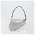 Christian Dior Trotter Canvas Saddle Accessory Pouch Leather Silver - vista 12