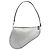 Christian Dior Trotter Canvas Saddle Accessory Pouch Leather Silver - vista 13