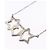 Tiffany & Co TIFFANY&Co. Triple Star Necklace Ag925 Silver - vista 12