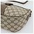 GUCCI GG Supreme Web Sherry Line Bag PVC Beige Gold 89 02 032 - vista 14