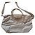 Longchamp Le Pliage Bolsa de Couro Bege