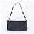 Borsa a tracolla Fendi 26640 in pelle e denim Blu navy - vista 3