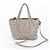 Borsa in pelle Mini Sarah Star Studded Jimmy Choo Marrone