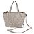 Bolsa de couro Mini Sarah Star Studded Jimmy Choo Marrom