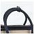 Prada Triangle Logo Leather 2-Way Tote Bag Beige Navy blue - view 2