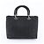 Christian Dior Cannage Lady Tote Bag Schwarz - Ansicht 3