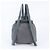 Prada Tessuto Nylon Rucksack mit Leder-Dreieckslogo Braun - Ansicht 3