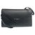 Portafoglio a catena/spalla in pelle nera Balenciaga Nero