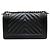 Borsa a tracolla Chanel Boy Nero - vista 2