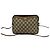 Gucci Vintage GG Logo Leder-Schultertasche Braun