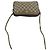 Gucci Vintage GG Logo Leder-Schultertasche Braun - Ansicht 4