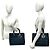 Borsa a tracolla Christian Dior Lady Cannage Stitch Verde - vista 2
