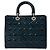 Borsa a tracolla Christian Dior Lady Cannage Stitch Verde - vista 3