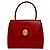Céline CELINE Vintage Starball Logo Hardware Handtasche Rot