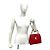 Céline CELINE Vintage Starball Logo Hardware Handtasche Rot - Ansicht 2