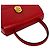 Céline CELINE Vintage Starball Logo Hardware Handtasche Rot - Ansicht 4