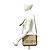 Burberry Vintage Nova Check Pattern Lederschultertasche Braun Beige - Ansicht 2