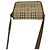 Burberry Vintage Nova Check Pattern Lederschultertasche Braun Beige - Ansicht 4