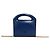 Loewe Vintage Anagram Logo Lederhandtasche Blau