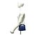 Loewe Vintage Anagram Logo Lederhandtasche Blau - Ansicht 2