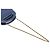 Loewe Vintage Anagram Logo Lederhandtasche Blau - Ansicht 4