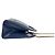 Loewe Vintage Anagram Logo Lederhandtasche Blau - Ansicht 6