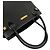 Mini borsa tote in pelle Burberry con logo vintage e dettagli metallici Nero - vista 4