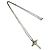 Autre Marque Collana Croce Tiffany Signature Argento D'oro - vista 6