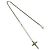 Autre Marque Collana Croce Tiffany Signature Argento D'oro