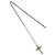 Autre Marque Collana Croce Tiffany Signature Argento D'oro - vista 6