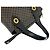 Céline Borsa CELINE Vintage con logo circolare e motivo Macadam Marrone Nero - vista 4