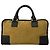 Borsa a tracolla Loewe Amazona 28 in pelle scamosciata Marrone Cammello - vista 3